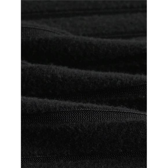 Borg Collar Zip Up Coat - Picture 4 of 4